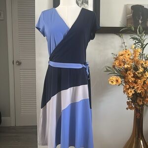 Max and Cleo Faux wrap Dress